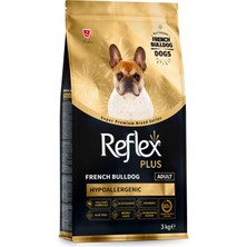 Uravas Store Reflex Plus French Bulldog Yetişkin Köpek Maması 3 kg