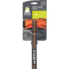 Uravas Store M-Pets Hiking Wrist Bilek Bantlı Gezdirme Tasma Orange