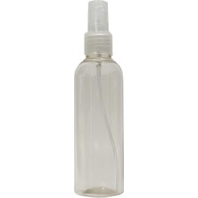 Uravas Store Paradise Boş Şeffaf Pet Şişe Ambalaj 100 ml & Valf Sprey 10 Adet