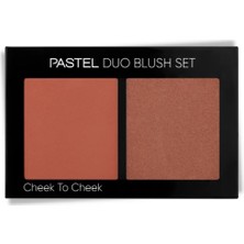 Uravas Store Pastel Profashıon Duo Blush Allık Seti Cheek To Cheek 20