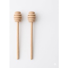 Uravas Store Uyt Life Natural Ahşap Bal Kaşığı 14 cm - 2'li Set Şık Tasarım Bal Karıştırıcı Çubuk -%100 Doğal Gürgen Ağacı Bal Çubuğu - Kahvaltı Sunum Aksesuarı ve Hediyelik Bal Kaşığı