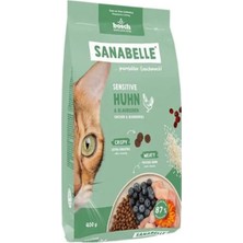 Uravas Store Sanabelle Sensitive With Fresh Poultry Hassas Tüylü Kedi Maması 400 gr