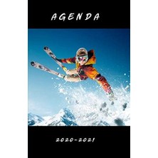 Uravas Store Agenda 2020 2021: Agenda Scolaire Journalier Sur Le Ski (French Edition)