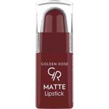 Uravas Store Golden Rose Matte Lipstick Mini No: 20 - Kadifemsi Mat Ruj (Seyahat Boy)