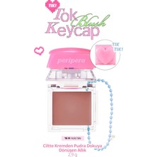 Uravas Store Perıpera Ciltte Kremden Pudra Dokuya Dönüşen Allık Tok Blush Keycap (16 Hold Me)