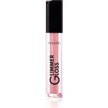 Uravas Store Note Cosmetics Glimmer Gloss Işıltılı Nemlendirici Dudak Parlatıcısı - 20 Sugar Baby