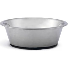 Uravas Store Beeztees Köpek Mama Su Kabı, Paslanmaz Çelik, 25CM, 2,7l