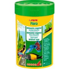 Uravas Store Sera Flora Nature Bitkisel Balık Yemi 100 ml 22 gr
