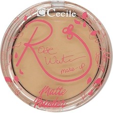 Uravas Store Cecile Rose Water Matte Powder Pudra 03
