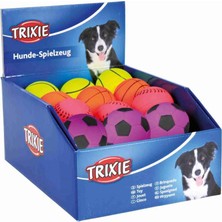 Uravas Store Trixie Köpek Yüzen Natürel Kauçuk Fosforlu Top 6cm