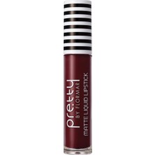 Uravas Store Flormar Pretty Matte Liquid Lipstick - Mat Ruj Deep Amaranth NO012