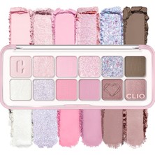 Uravas Store Hafif Dokulu Yoğun Renklere Sahip Göz Farı Paleti Clıo Pro Eye Palette Air (12 Crystal Paw)
