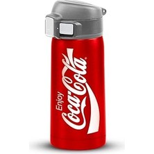 Uravas Store Coca-Cola CCMDB35 0,35L Vakumlu Çift Yalıtımlı Paslanmaz Çelik Seyahat Bardağı/termos