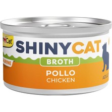 Uravas Store Gimcat Shinycat Broth Tavuklu Kedi Maması, 70 Gram