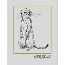 Uravas Store Sketchbook: African Wildlife Sketch, Large 8.5" x 11", 110 Pages, Perfect For Everyone, Crayons, Pencils, Drawing And Sketching