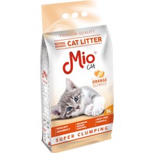 Uravas Store Mio Kedi Kumu, 5 Lt. Portakal Kokulu Bentonit, Kalın