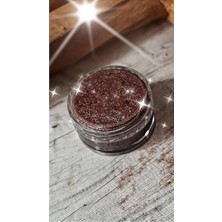Uravas Store Kahve Tonajlı Glitter Jel Far Göz Farı ve Vücut Simi