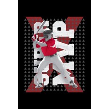 Uravas Store Super Mvp - Cuaderno Para Jugadores De Béisbol: Cuaderno Dın A5 (6x9) Para Deportistas Y Jugadores De Bateo Con 120 Páginas Rayadas Y Función De Diario Entre Semana