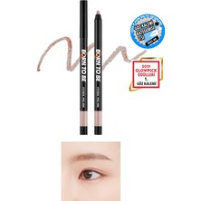 Uravas Store Mıssha 30 Saat Dayanıklı, Akma Yapmayan,kalemtraşlı Jel Göz Kalemi Eye Pencil Well Done (Crystal Glass)