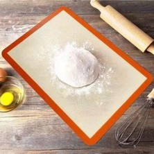 Uravas Store Bakgelal Silikon Çok Amaçlı Geniş Fırın Matı Kurabiye Kek Pişirme Matı 30X40 cm