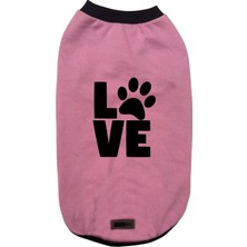 Uravas Store Monopetz Yeni Sezon Köpek ve Kedi Kıyafeti - Pembe Love Xs Beden