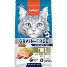 Uravas Store Wanpy Ton Balıklı Tahılsız Yetişkin Kedi Maması 1,5kg