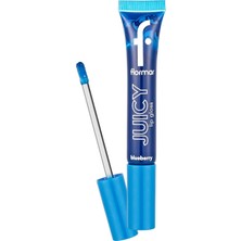 Uravas Store Flormar Juicy Doğal Renk Veren Meyve Aromalı Nemlendirici Dudak Parlatıcısı 004 Blueberry