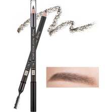 Uravas Store Mıssha Bulaşmayan Kalıcı Doğal Kaş Kalemi Smudge Proof Wood Brow (Dark Brown)