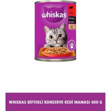Uravas Store Whiskas Biftekli Konserve Kedi Maması 400 G