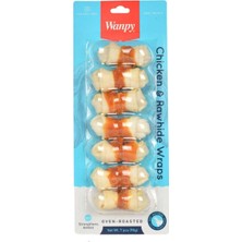 Uravas Store Wanpy Tavuk Sargılı 7'li Çiğneme Kemiği 90 gr Köpek Ödülü (7 x 90 Gr)