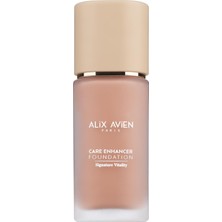 Uravas Store Alix Avien Kırışıklık Karşıtı Nemlendirici SPF30 Parlak Bitişli Fondöten Care Enhancer 817 Cool Honey
