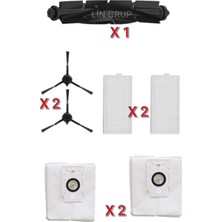 Uravas Store Karaca Vantuz Off Road 3in1 Uyumlu Yedek Parça Seti, Toz Torbalı Moplu Set