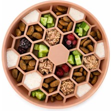 Uravas Store Yavaş Besleyici Slow Feeder Silikon Mama Kabı, Extra Derin Tasarım, Köpekler Için Zihinsel Uyarım, Bpa Içermez, Orta ve Büyük Irk