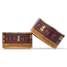 Uravas Store Refine Kısır Kedi Konservesi Tavuk Jambonlu ve Peynirli Tavuk 85 gr
