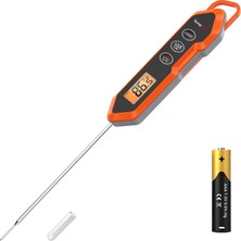 Uravas Store Thermopro TP15H Ipx6 Su Geçirmez, Işıklı Ekranlı ve Kalibrasyonlu Uzun Problu Dijital Et ve Gıda Termometresi