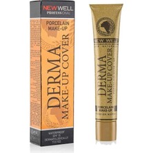 Uravas Store New Well Derma Make-Up Cover Foundation - Bronze- Kapatıcı Fondöten Bronz