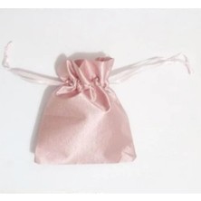 Uravas Store 20 Adet Pembe Saten Kına Kesesi Hediye Çantası – Düğün, Nişan, Kına Gecesi, Mevlit, Sünnet, Nikah Şekeri, Lokum, Lavanta, Çerez, Altın Bijuteri Takı Sunum Kesesi, Büzgülü Bez Kese, Hediyelik Organiz