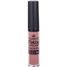 Uravas Store Gabrini Matte Lipgloss Mat Dudak Parlatıcısı (No: 1)