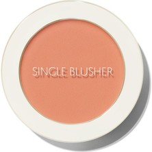 Uravas Store The Saem Sebum Kontrolü Sağlayan Tekli Toz Allık - Saemmul Single Blusher Sunshine Coral