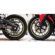 Uravas Store Tam Tur Floresan Sarı Supersport Iç Jant Şeridi