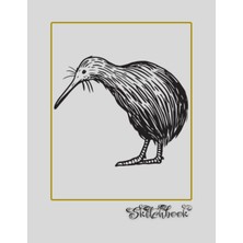 Uravas Store Sketchbook: Bird Sketch, Large 8.5" x 11", 110 Pages, Perfect For Everyone, Crayons, Pencils, Drawing And Sketching