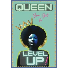Uravas Store Independently Published Black Queen Daily Journal Queen Level Up Journal Writing