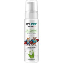 Uravas Store Aloe Vera Içerikli Kedi ve Köpek Kuru Yıkama Bakım Şampuanı Tüy Deri Bakım Köpüğü 200 ml