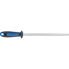 Uravas Store Fischer Masat Çelik Yuvarlak 30 Cm, Mavi Saplı