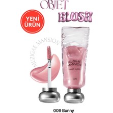 Uravas Store Muzıgae Mansıon Hafif Yapılı, Ciltle Bütünleşen Parlak Bitişli Likit Allık Objet Blush (009 Bunny)