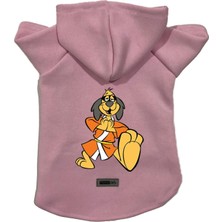 Uravas Store Monopetz Kapişonlu Polar Sweatshirt Köpek ve Kedi Kıyafeti & Elbisesi Pembe Hong Kong L