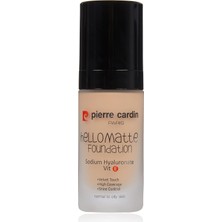 Uravas Store Pierre Cardin Hello Matte Yüksek Kapatıcı Etkili Mat Fondöten Tawny Beige