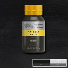 Uravas Store Winsor Newton Galeria Akrilik Boya 500ML Ivory Black