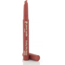 Uravas Store Pierre Cardin Chubby Silky Matte Lipstick – Waterproof-Ruj-Coffee PLUM-614