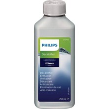 Uravas Store Philips Orijinal Espresso Makinesi Kireç Çözücü, Makine Ömrünü Uzatmak Için Mükemmel Kireç Çözme, 1 Kireç Çözme Döngüsü, 250 ml Şişe, (CA6700/47)